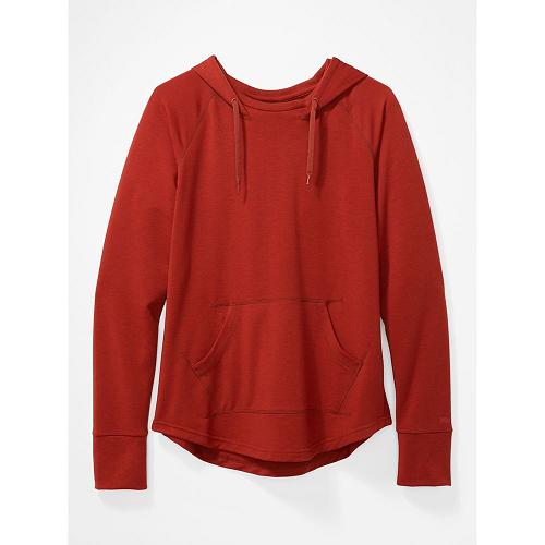 Marmot La Linea Clothes - Womens Hoodies Red CA3809461 Canada